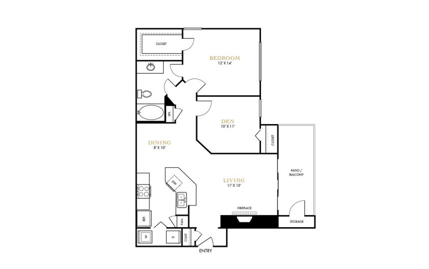 The Lana Floor Plan 2 Bedroom 2 Bath 2 Bed 2 Bath 1211 sqft